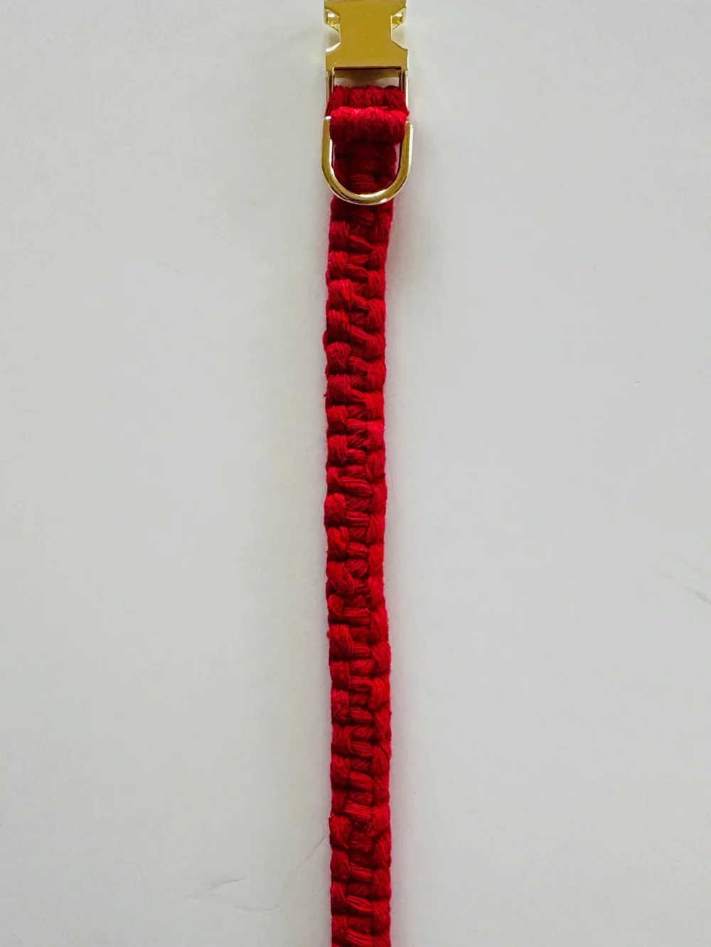 Red Plaid Dog Bow Tie Collar - Classic Holiday Style